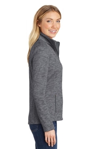 L231 - Port Authority Ladies Digi Stripe Fleece Jacket