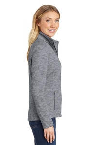 L231 - Port Authority Ladies Digi Stripe Fleece Jacket