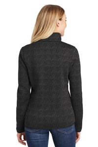 L232 - Port Authority Ladies Sweater Fleece Jacket