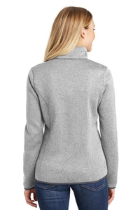 L232 - Port Authority Ladies Sweater Fleece Jacket