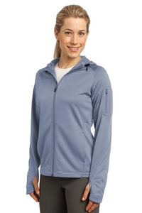 L248 - Sport-Tek Ladies Tech Fleece Full-Zip Hooded Jacket