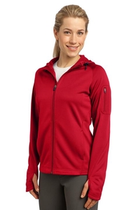 L248 - Sport-Tek Ladies Tech Fleece Full-Zip Hooded Jacket