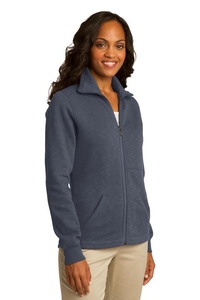 L293 - Port Authority Ladies Slub Fleece Full-Zip Jacket