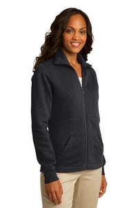 L293 - Port Authority Ladies Slub Fleece Full-Zip Jacket