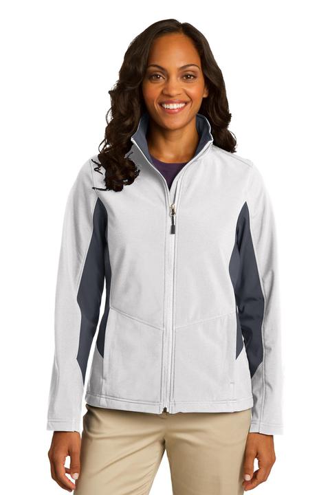 L318 - Port Authority Ladies Core Colorblock Soft Shell Jacket