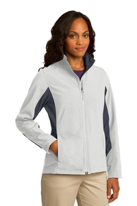 L318 - Port Authority Ladies Core Colorblock Soft Shell Jacket