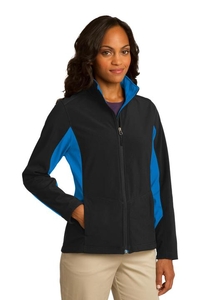 L318 - Port Authority Ladies Core Colorblock Soft Shell Jacket