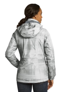 L320 - Port Authority Ladies Brushstroke Print Insulated Jacket