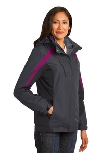 L321 - Port Authority Ladies Colorblock 3-in-1 Jacket