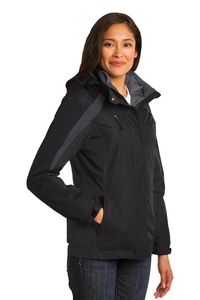 L321 - Port Authority Ladies Colorblock 3-in-1 Jacket