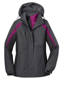 L321 - Port Authority Ladies Colorblock 3-in-1 Jacket