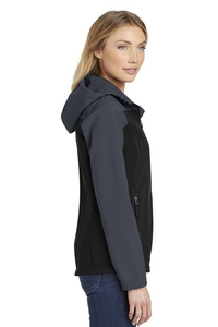 L335 - Port Authority Ladies Hooded Core Soft Shell Jacket