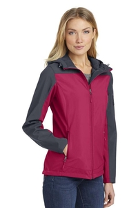 L335 - Port Authority Ladies Hooded Core Soft Shell Jacket