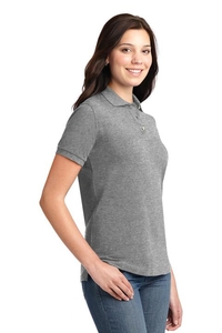 L420 - Port Authority Ladies Heavyweight Cotton Pique Polo.  L420