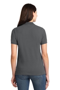 L420 - Port Authority Ladies Heavyweight Cotton Pique Polo.  L420