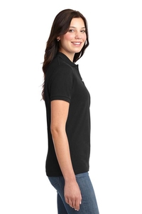 L420 - Port Authority Ladies Heavyweight Cotton Pique Polo.  L420