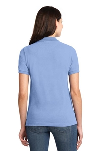 L420 - Port Authority Ladies Heavyweight Cotton Pique Polo.  L420