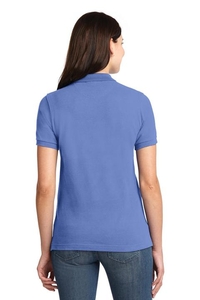 L420 - Port Authority Ladies Heavyweight Cotton Pique Polo.  L420