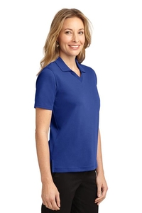 L455 - Port Authority Ladies Rapid Dry Polo.  L455