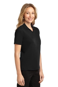 L455 - Port Authority Ladies Rapid Dry Polo.  L455