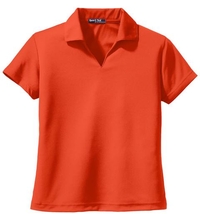 L469 - Sport-Tek Ladies Dri-Mesh V-Neck Polo.  L469