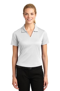 L469 - Sport-Tek Ladies Dri-Mesh V-Neck Polo.  L469