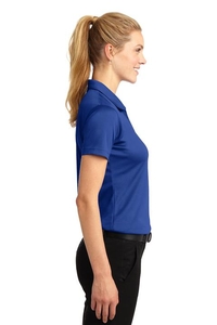 L469 - Sport-Tek Ladies Dri-Mesh V-Neck Polo.  L469