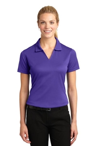 L469 - Sport-Tek Ladies Dri-Mesh V-Neck Polo.  L469