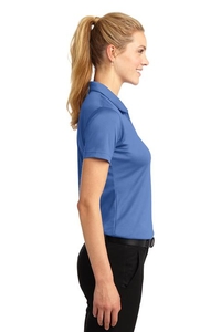 L469 - Sport-Tek Ladies Dri-Mesh V-Neck Polo.  L469