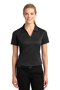 L469 - Sport-Tek Ladies Dri-Mesh V-Neck Polo.  L469