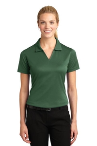 L469 - Sport-Tek Ladies Dri-Mesh V-Neck Polo.  L469