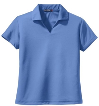 L469 - Sport-Tek Ladies Dri-Mesh V-Neck Polo.  L469