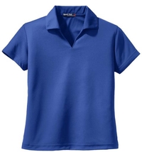 L469 - Sport-Tek Ladies Dri-Mesh V-Neck Polo.  L469