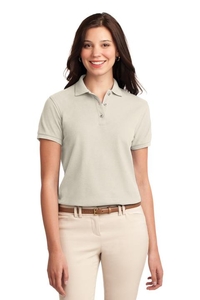 L500 - Port Authority® Ladies Silk Touch Polo.