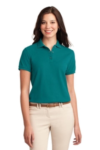 L500 - Port Authority® Ladies Silk Touch Polo