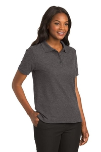 L500 - Port Authority® Ladies Silk Touch Polo