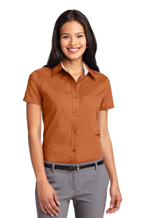 L508 - Port Authority Ladies Short Sleeve Easy Care  Shirt